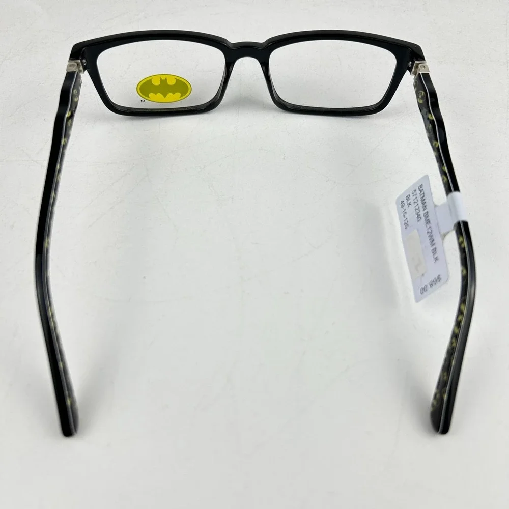 Batman BME12WM 571212340 Unisex Kids Eyeglasses Frame Black Full Rim 49-15-125mm
